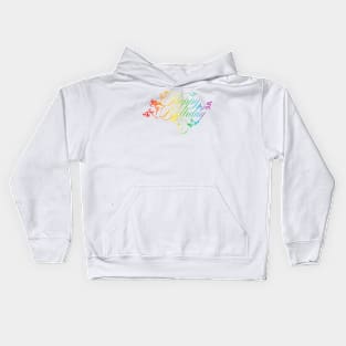 Happy Birghtday Kids Hoodie